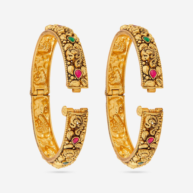 Temple Bangle Silver Temple Bangle 201115