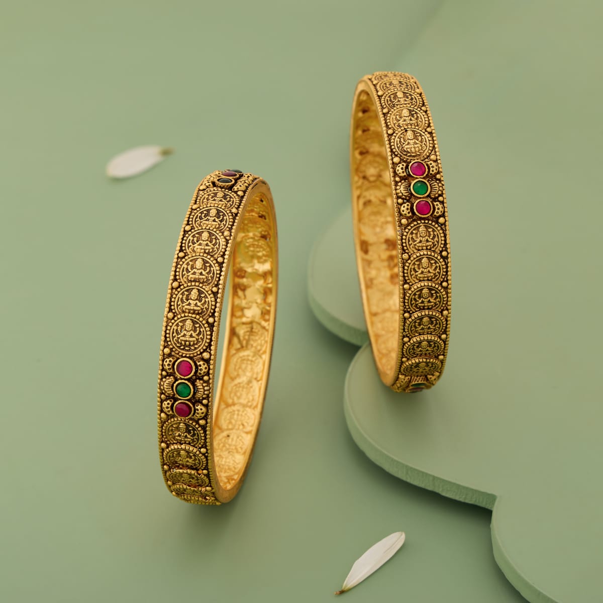 Temple Bangle Silver Temple Bangle 202744