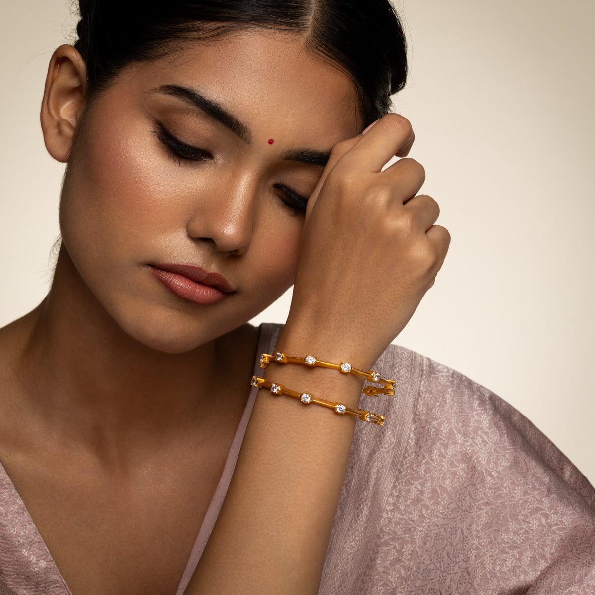 Temple Bangle Silver Temple Bangle 190573