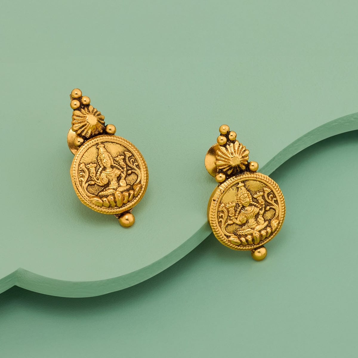 Temple Earring Silver Temple Earring 198567