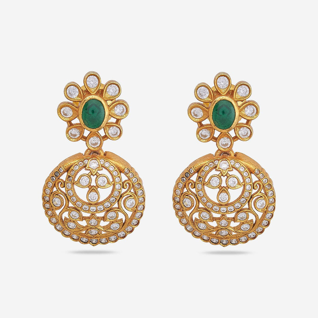 Temple Earring Silver Temple Earring 160624