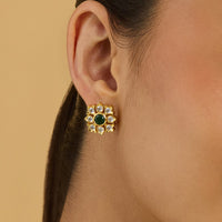 Temple Earring Silver Temple Earring 179735