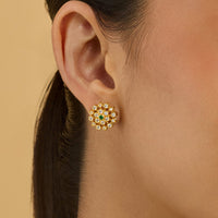 Temple Earring Silver Temple Earring 180488