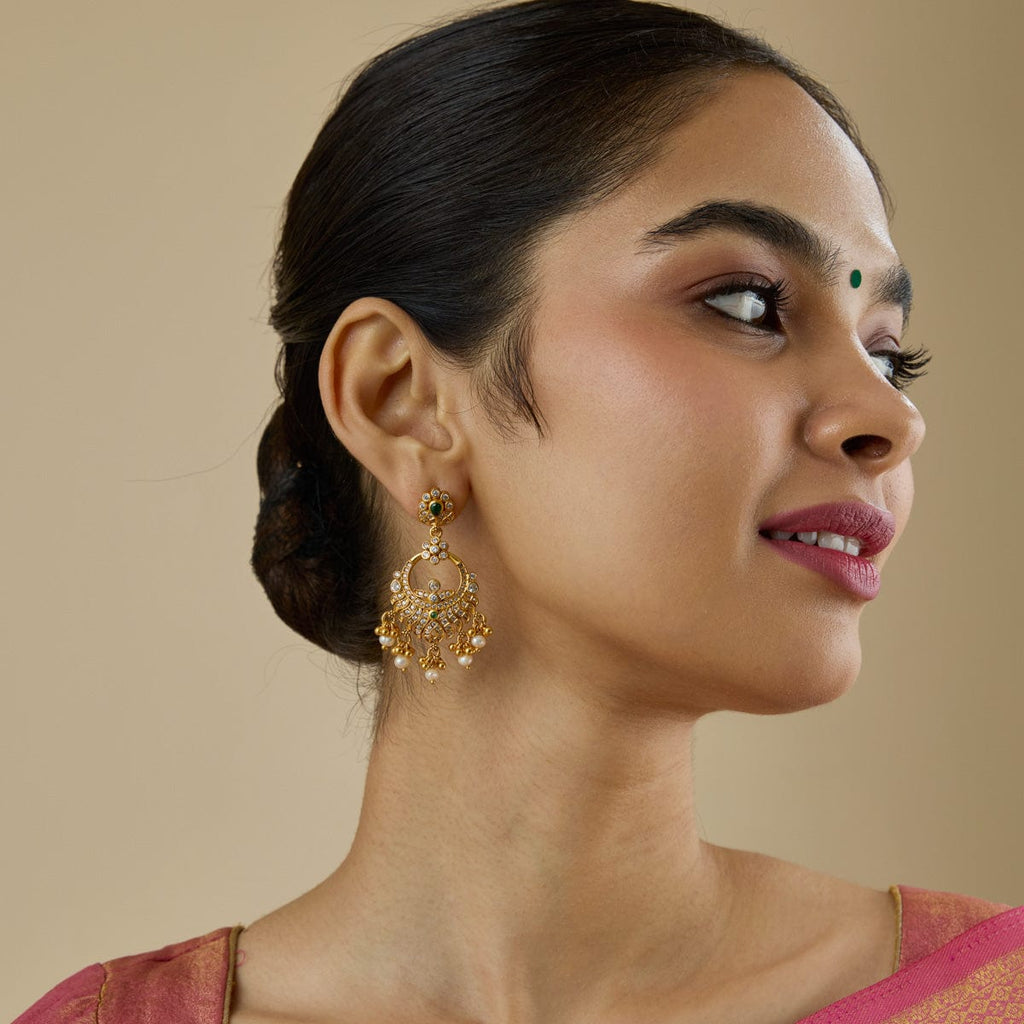 Temple Earring Silver Temple Earring 180491