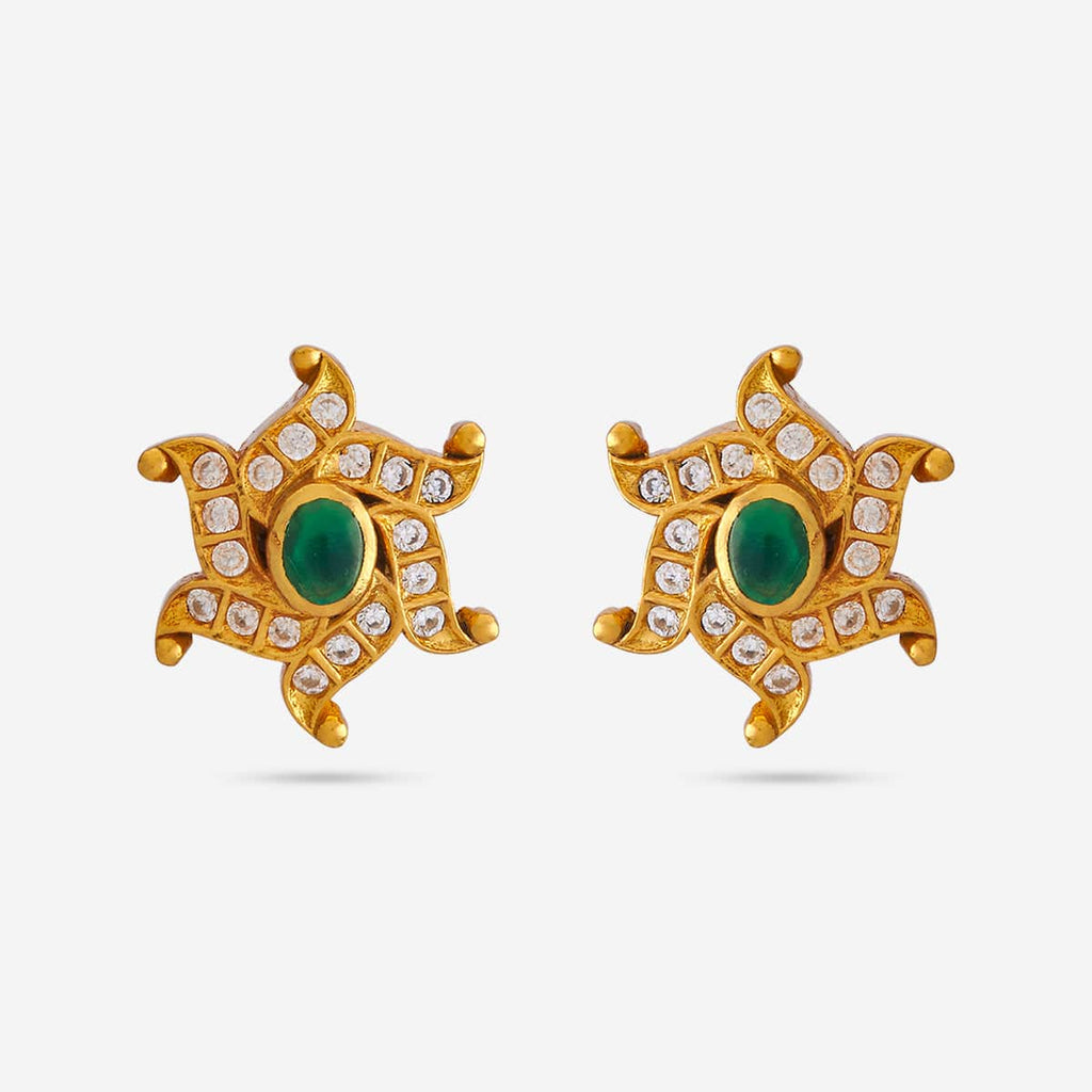 Temple Earring Silver Temple Earring 186501