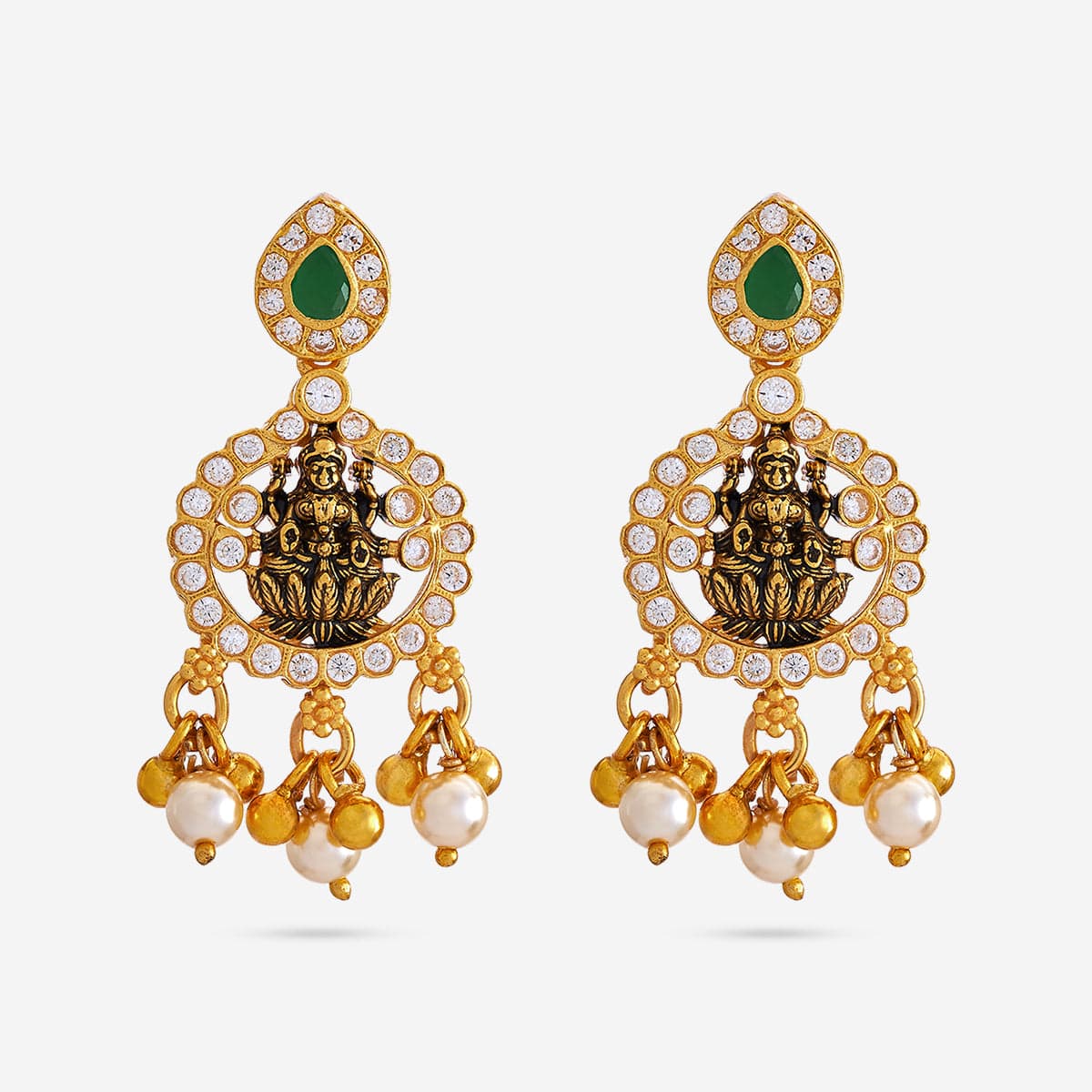 Temple Earring Silver Temple Earring 186584