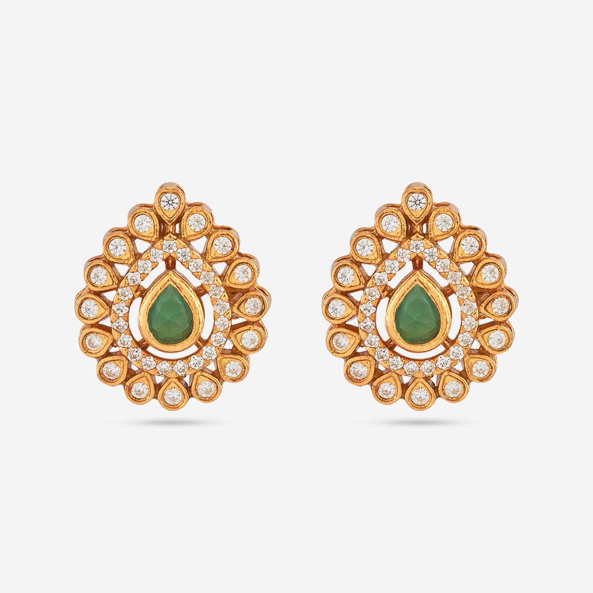 Temple Earring Silver Temple Earring 188179