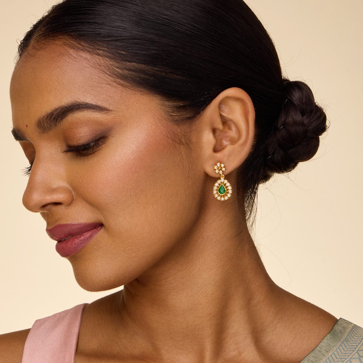 Temple Earring Silver Temple Earring 190493