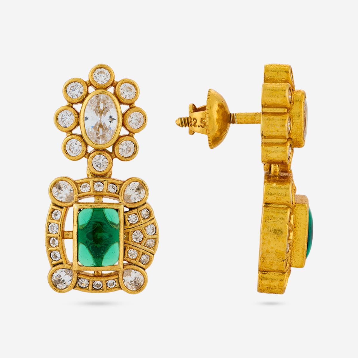 Temple Earring Silver Temple Earring 190565