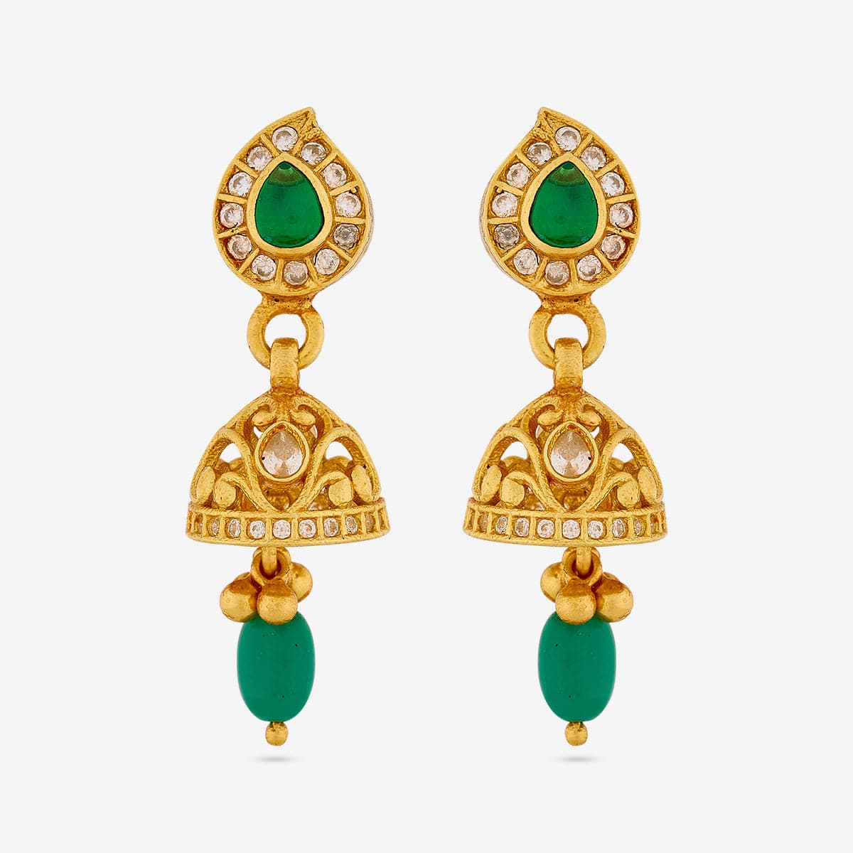 Temple Earring Silver Temple Earring 190627