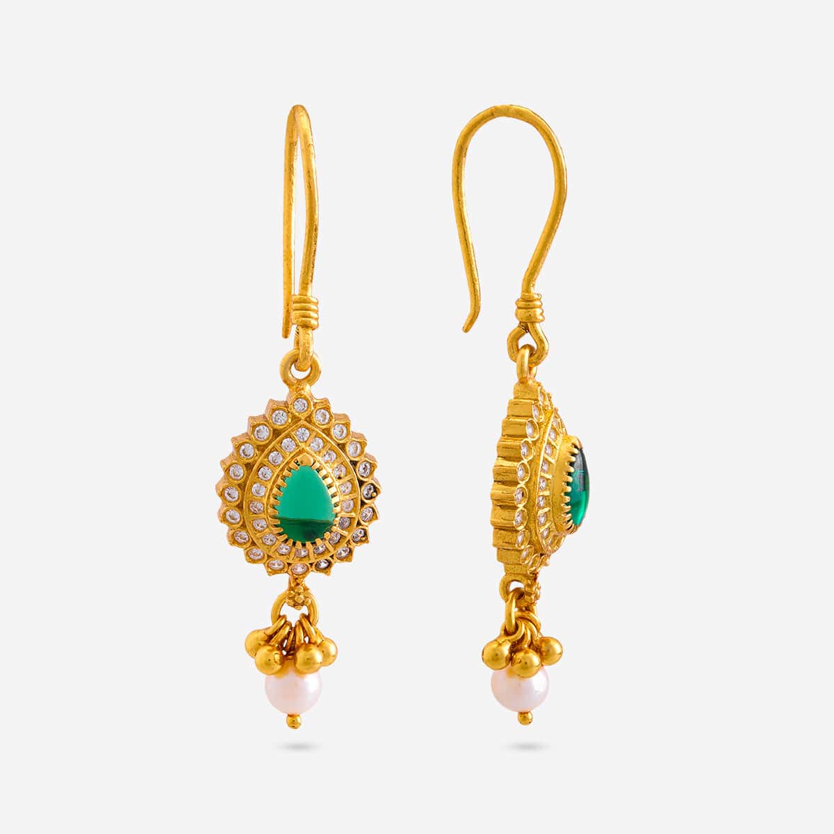 Temple Earring Silver Temple Earring 197057