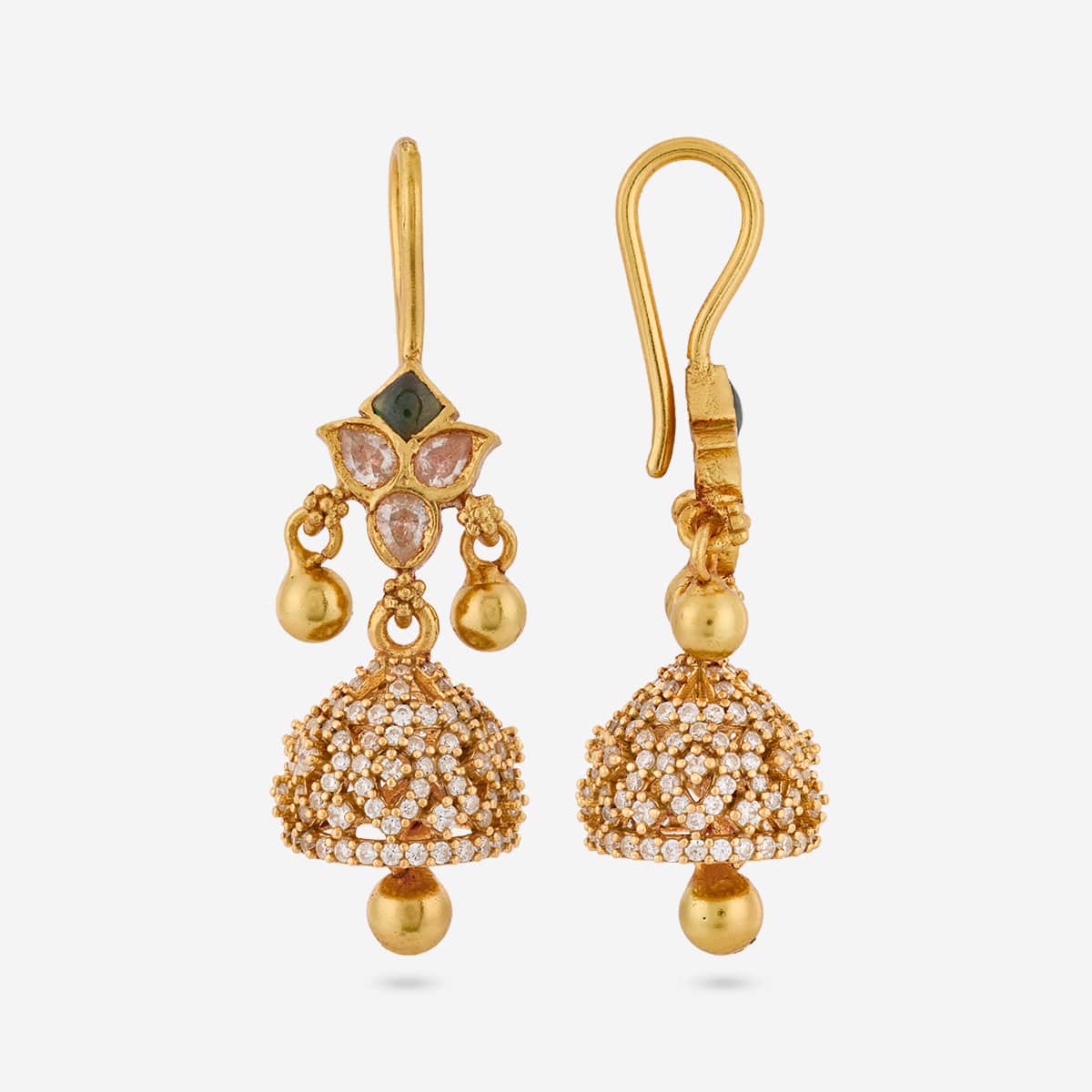 Temple Earring Silver Temple Earring 197060