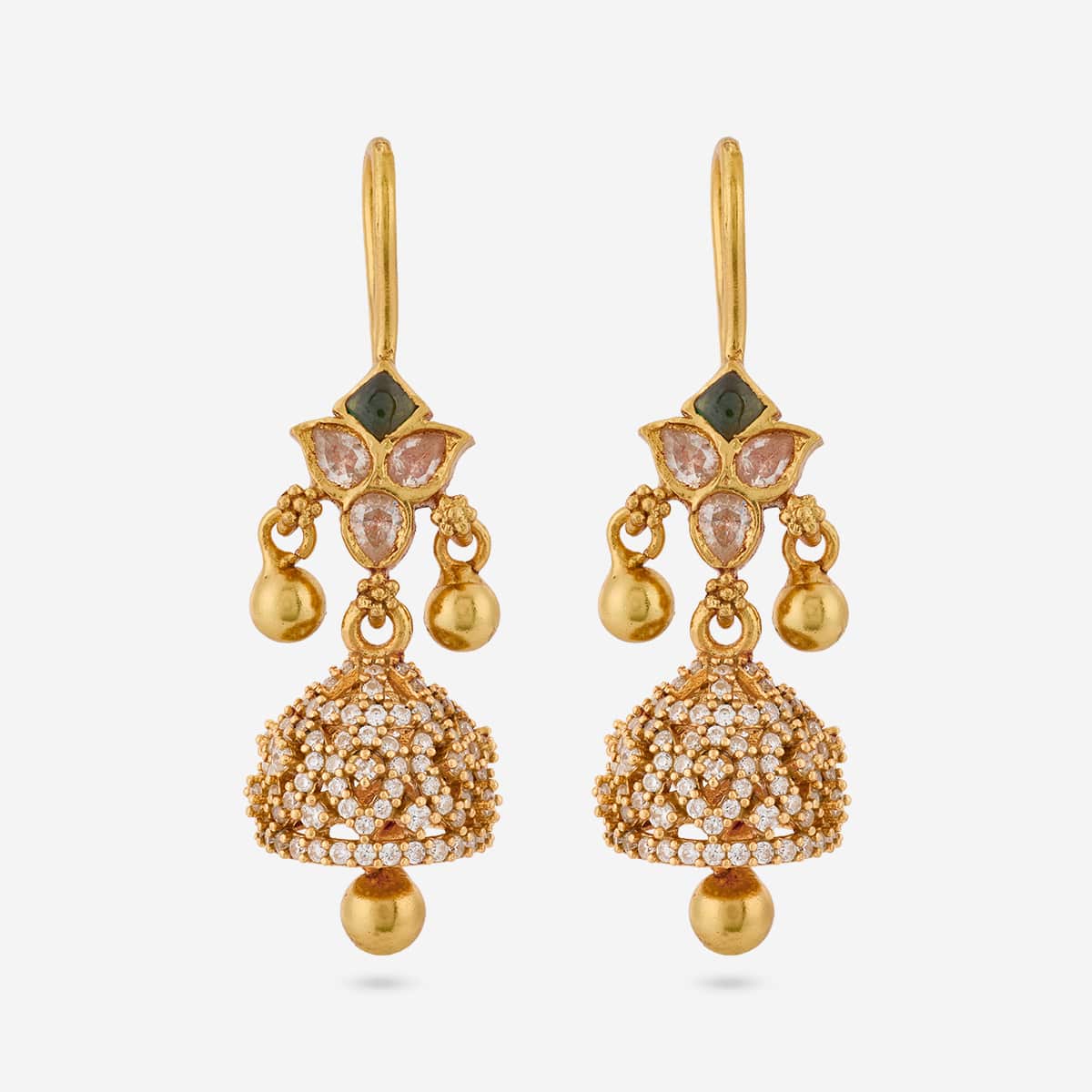 Temple Earring Silver Temple Earring 197060