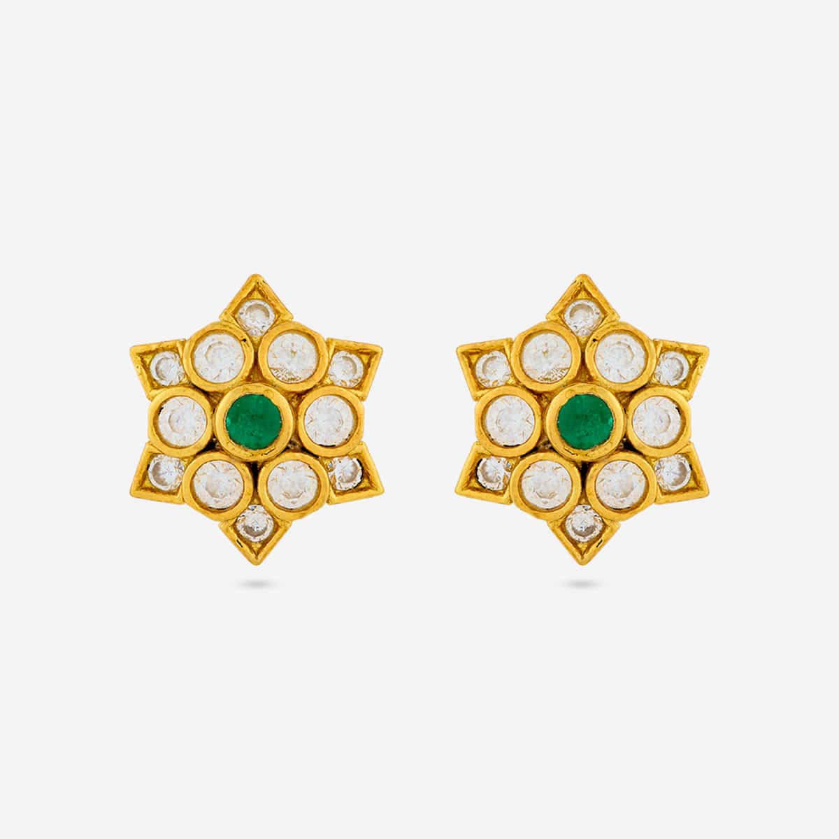 Temple Earring Silver Temple Earring 197061