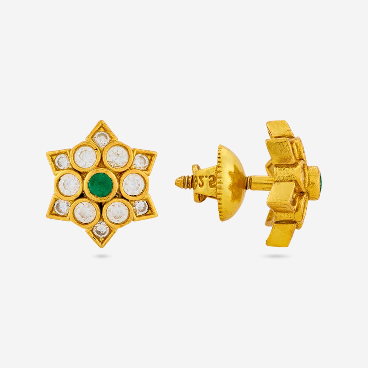 Temple Earring Silver Temple Earring 197061