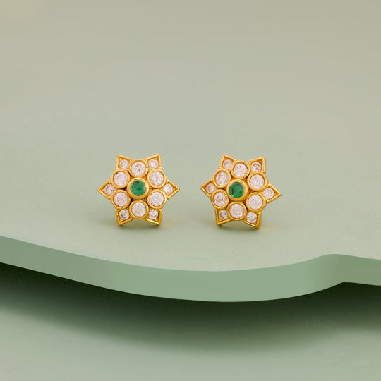 Temple Earring Silver Temple Earring 197061