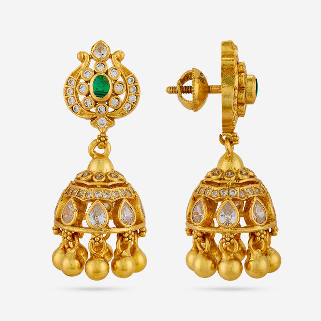 Temple Earring Silver Temple Earring 198576