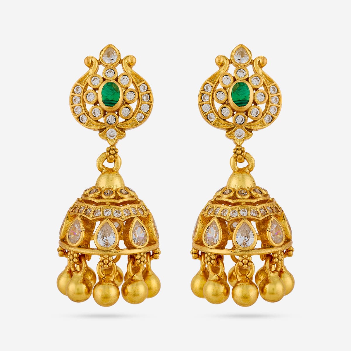 Temple Earring Silver Temple Earring 198576