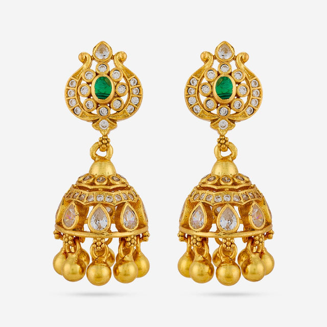 Temple Earring Silver Temple Earring 198576