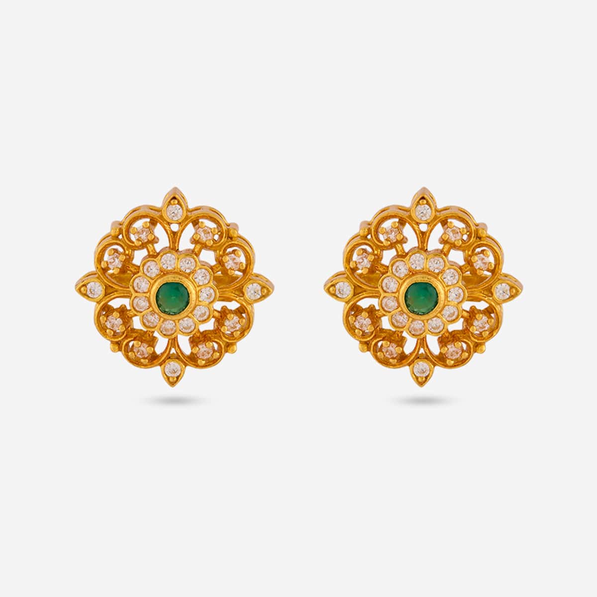 Temple Earring Silver Temple Earring 199534