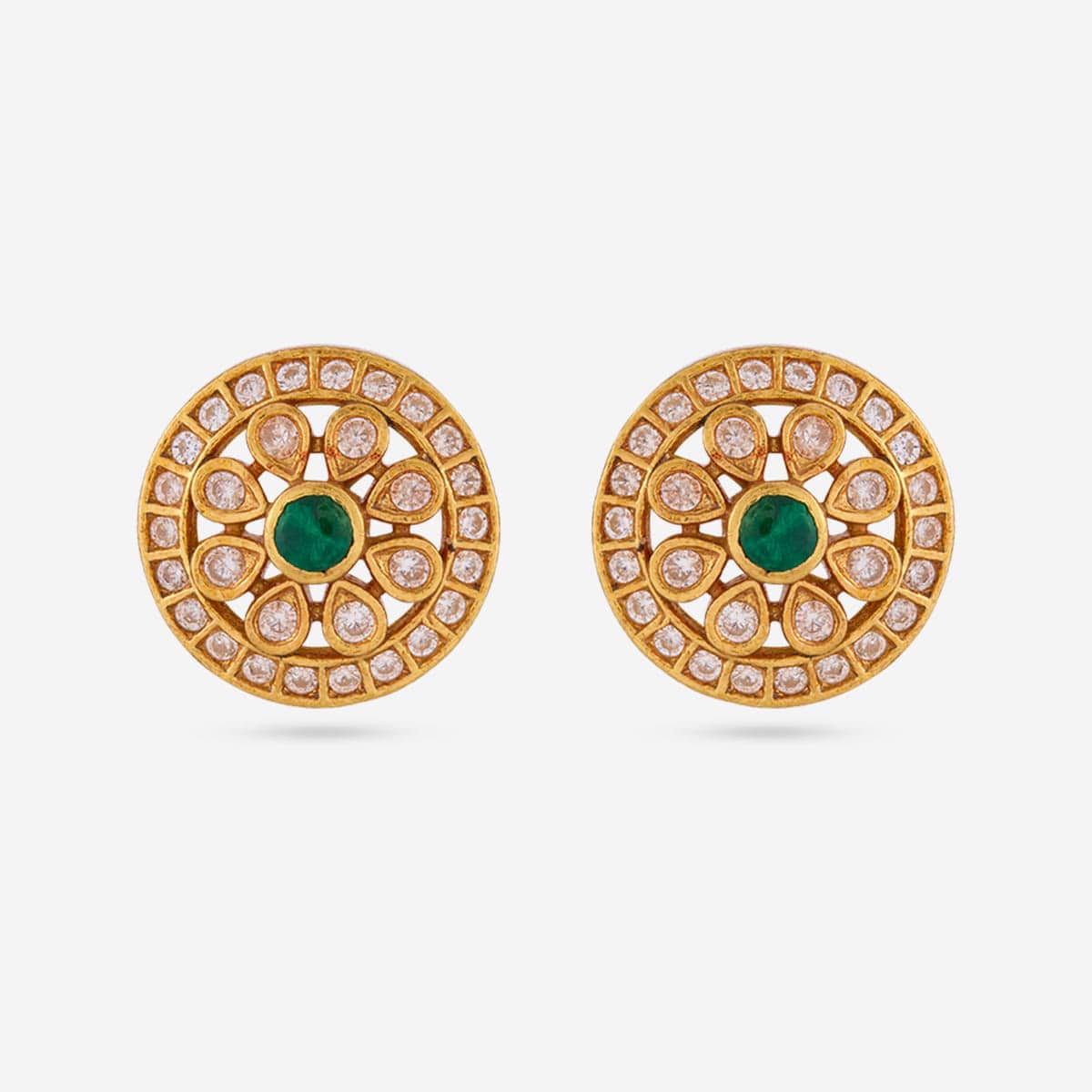 Temple Earring Silver Temple Earring 199535