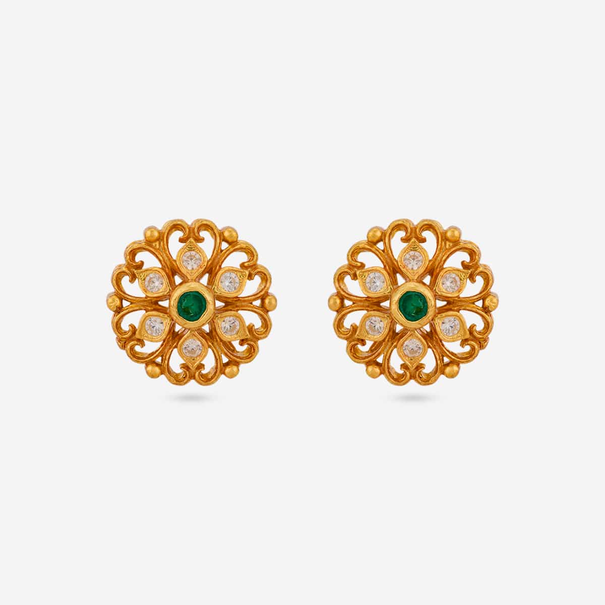 Temple Earring Silver Temple Earring 202854