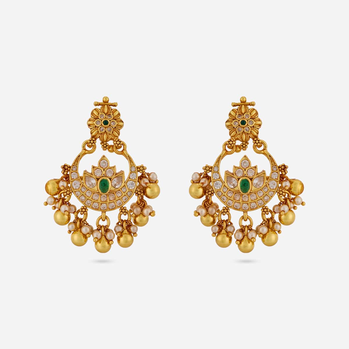 Temple Earring Silver Temple Earring 202855