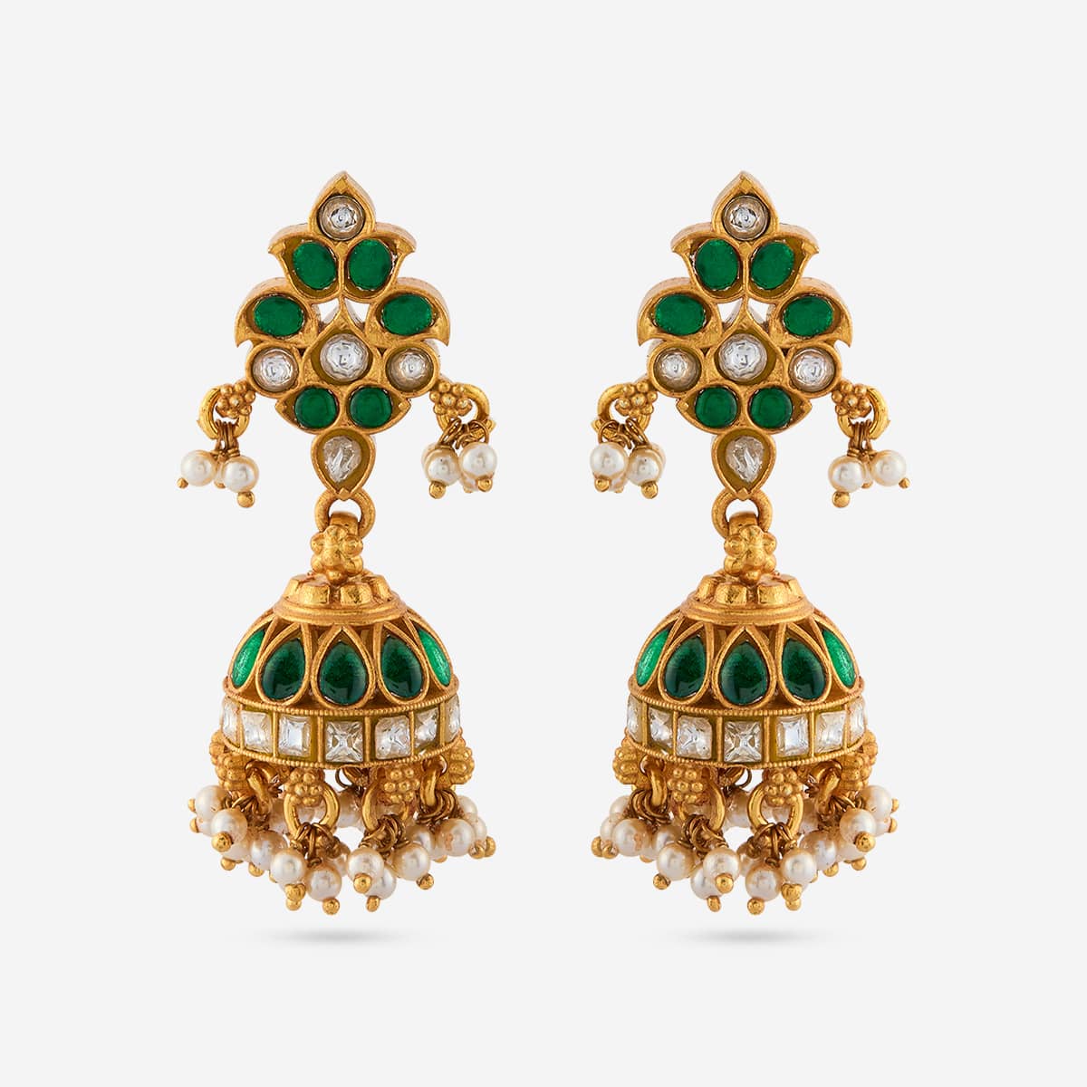 Temple Earring Silver Temple Earring 204845