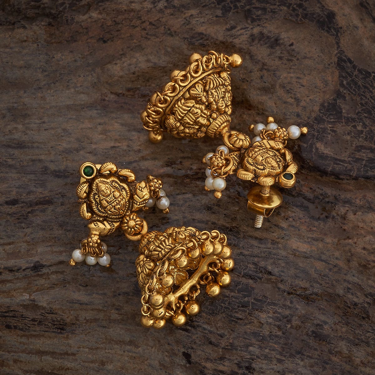 Temple Earring Silver Temple Earring 174366