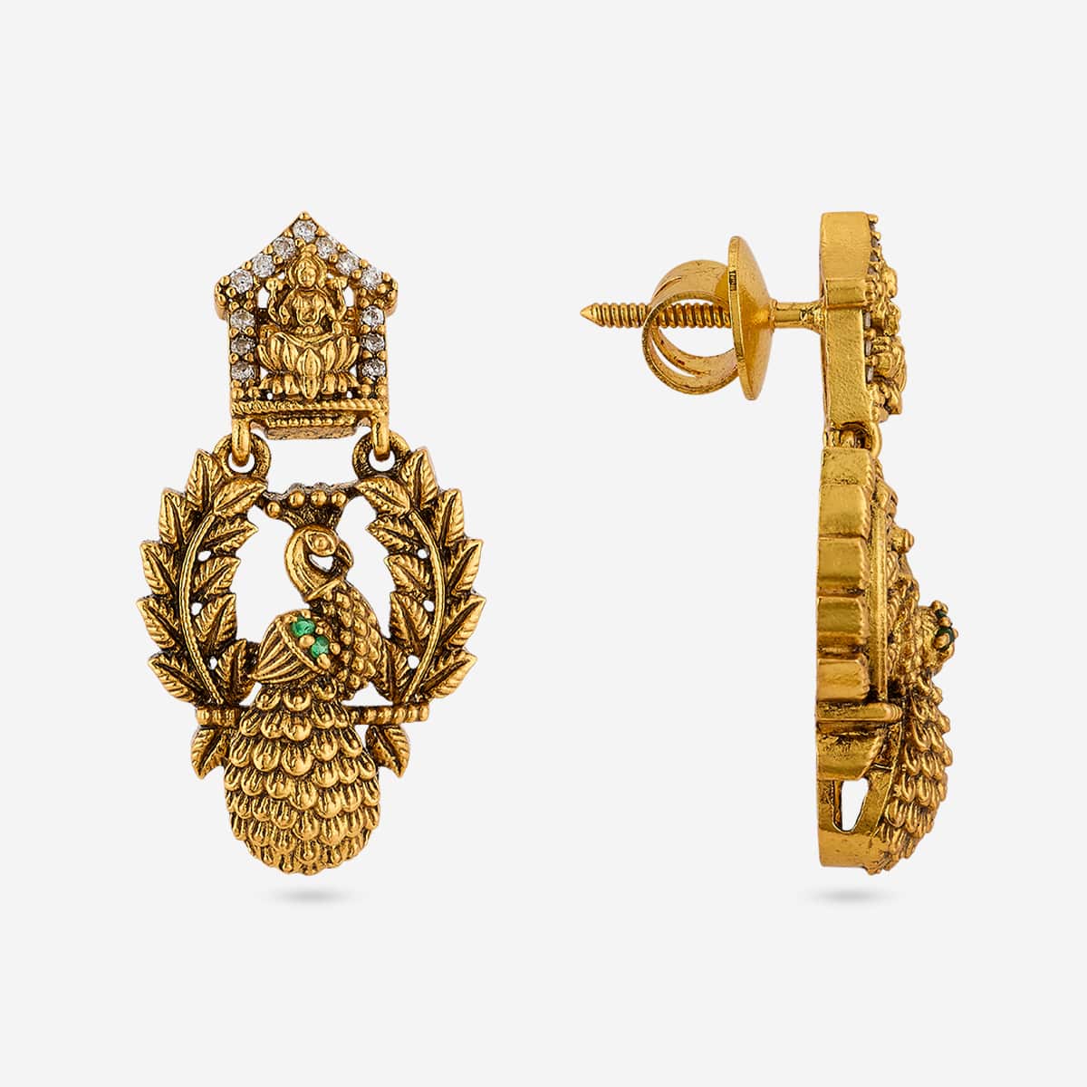 Temple Earring Silver Temple Earring 204907