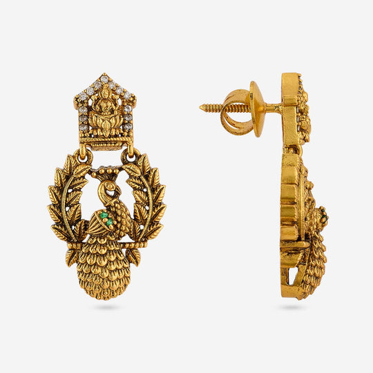 Temple Earring Silver Temple Earring 204907