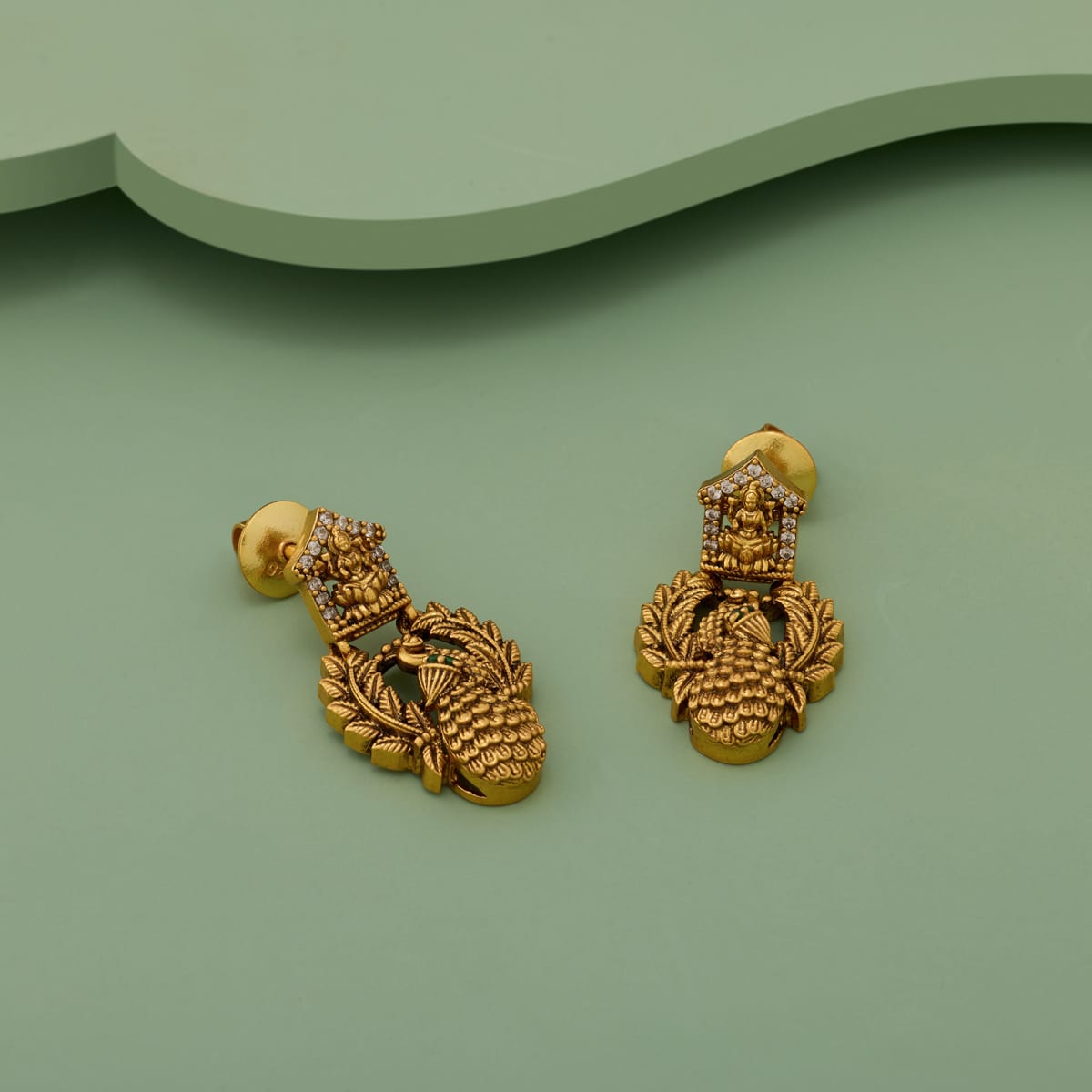 Temple Earring Silver Temple Earring 204907