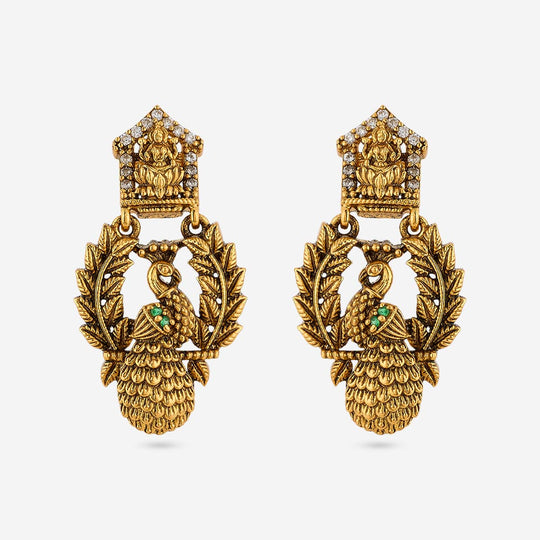 Temple Earring Silver Temple Earring 204907