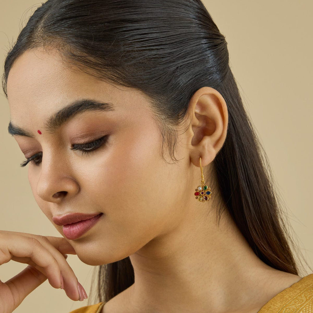 Temple Earring Silver Temple Earring 179597