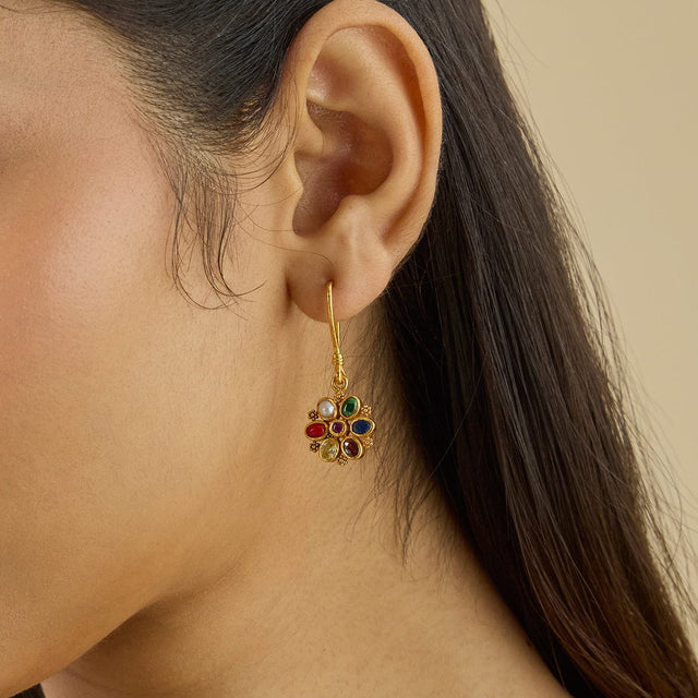 Temple Earring Silver Temple Earring 179597