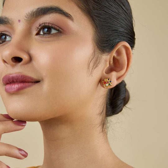 Temple Earring Silver Temple Earring 184857
