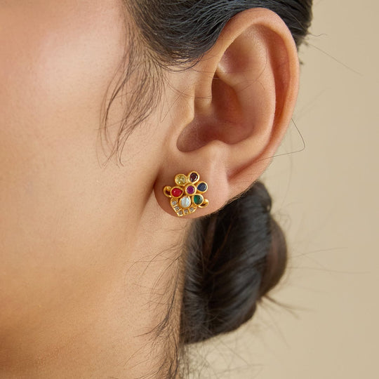 Temple Earring Silver Temple Earring 184857