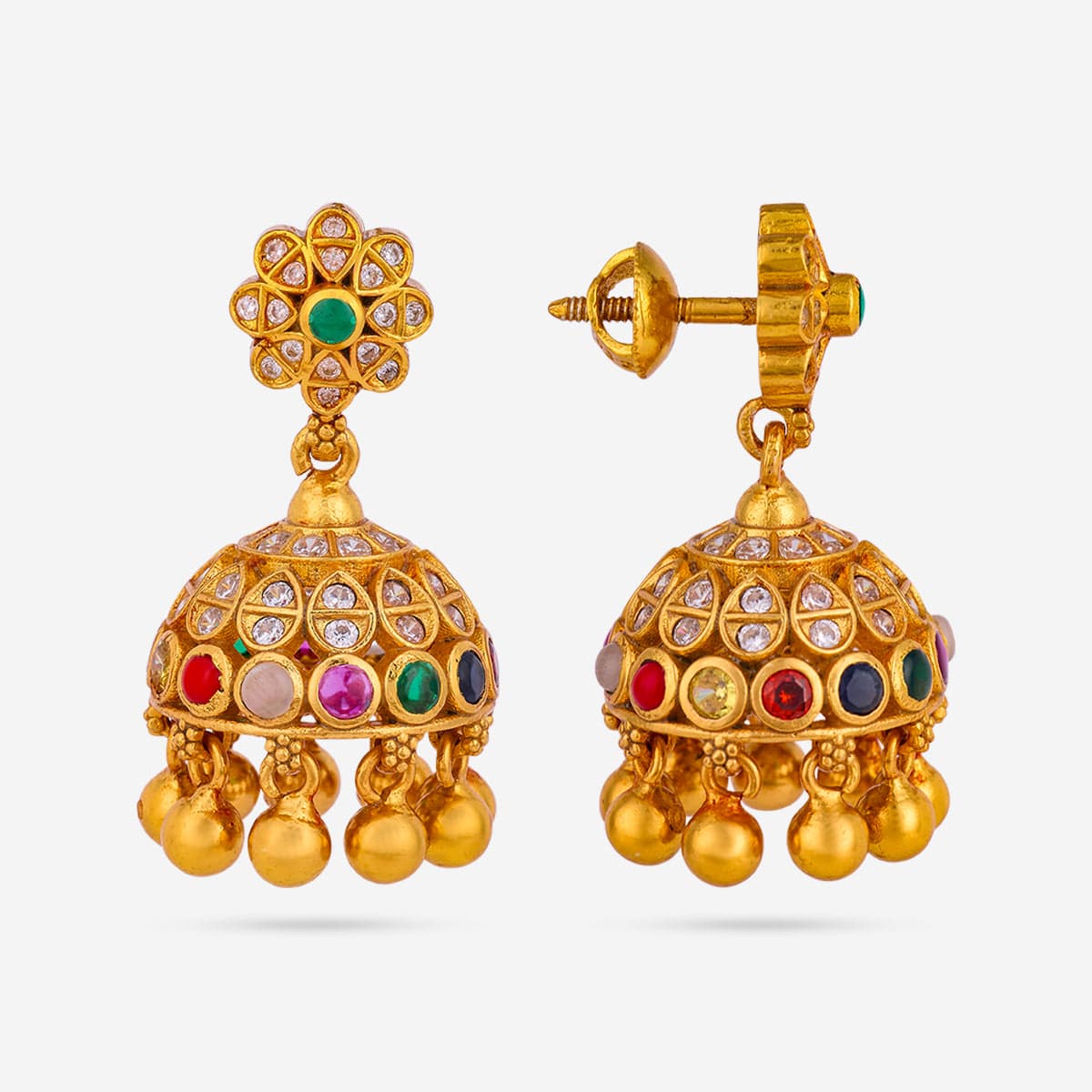 Temple Earring Silver Temple Earring 188182