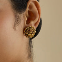 Temple Earring Silver Temple Earring 182393