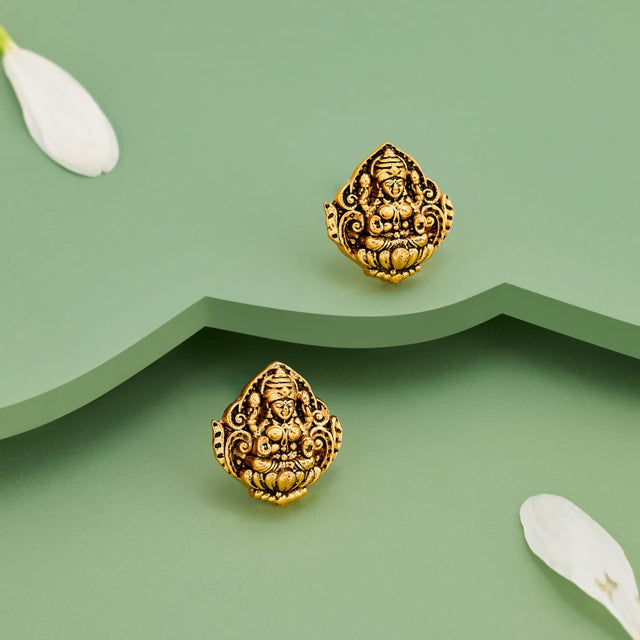 Temple Earring Silver Temple Earring 195277