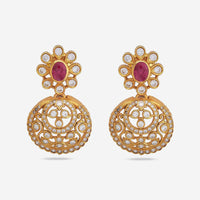 Temple Earring Silver Temple Earring 160624