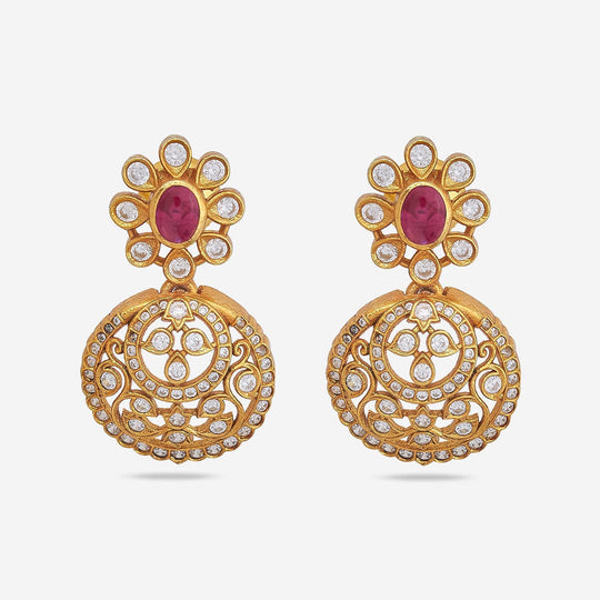 Temple Earring Silver Temple Earring 160624