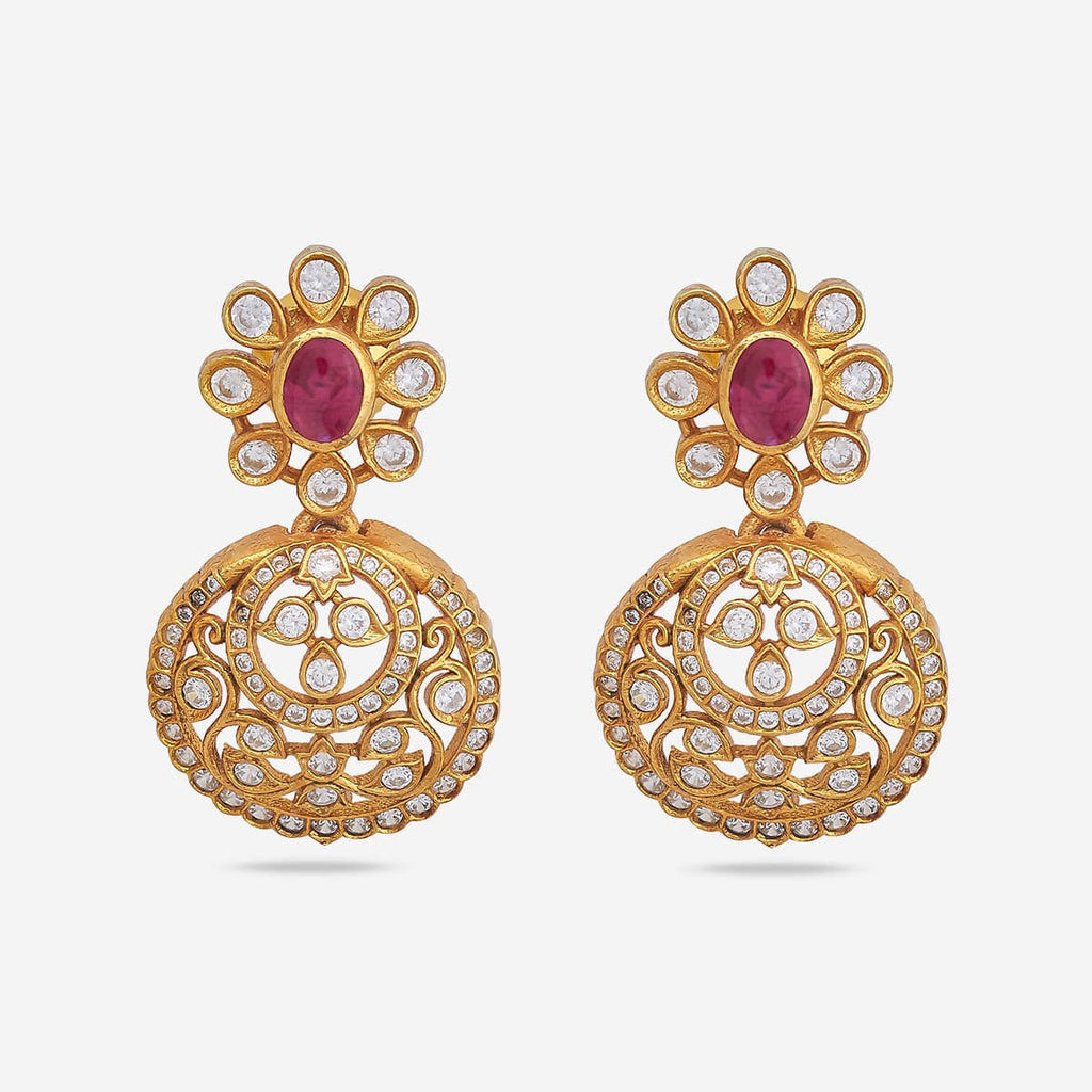 Temple Earring Silver Temple Earring 160624