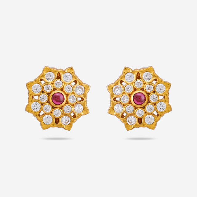 Temple Earring Silver Temple Earring 165768