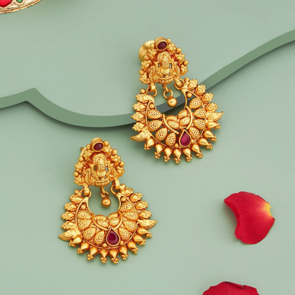 Temple Earring Silver Temple Earring 170535