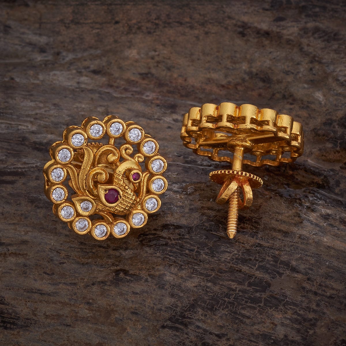 Temple Earring Silver Temple Earring 172544