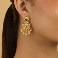 Temple Earring Silver Temple Earring 174346