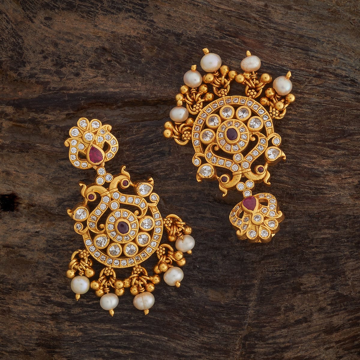 Temple Earring Silver Temple Earring 174346