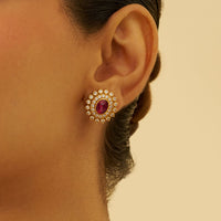 Temple Earring Silver Temple Earring 177362