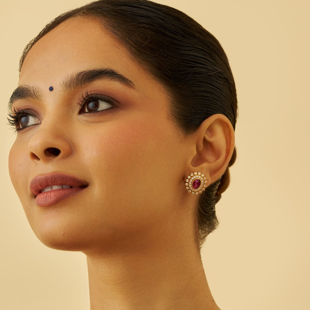 Temple Earring Silver Temple Earring 177362